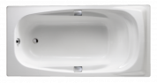 Ванна чугунная 180x90 Jacob Delafon Super Repos E2902-00,с отверстиями для ручек