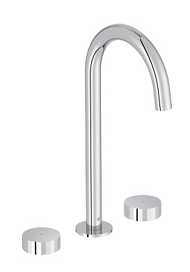 Смеситель высокий нос Jacob Delafon Grands Boulevards E25388-CP+E25390-CP+E25389-NF