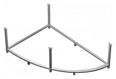 Каркас Jacob Delafon Odeon Up 160x90 SF081RU-NF