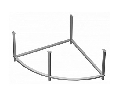 Каркас для ванны Jacob Delafon Odeon Up  SF070RU-NF 140x140