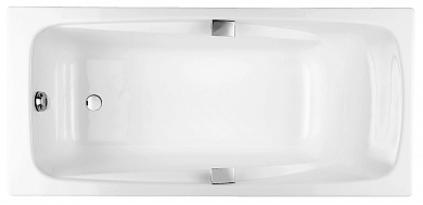 Ванна чугунная 180x85 Jacob Delafon Repos E2903-00,с отверстиями для ручек