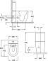 Унитаз-компакт Jacob Delafon Cleo UJAC102-0 Унитаз-компакт Jacob Delafon Cleo UJAC102-0