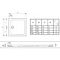 Душевой поддон 90x90 Jacob Delafon Flight E62442-00 Душевой поддон 90x90 Jacob Delafon Flight E62442-00