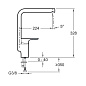 Смеситель Jacob Delafon Aleo E72360-CP Смеситель Jacob Delafon Aleo E72360-CP